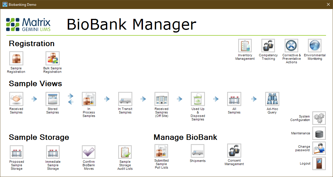 Biobank Management System