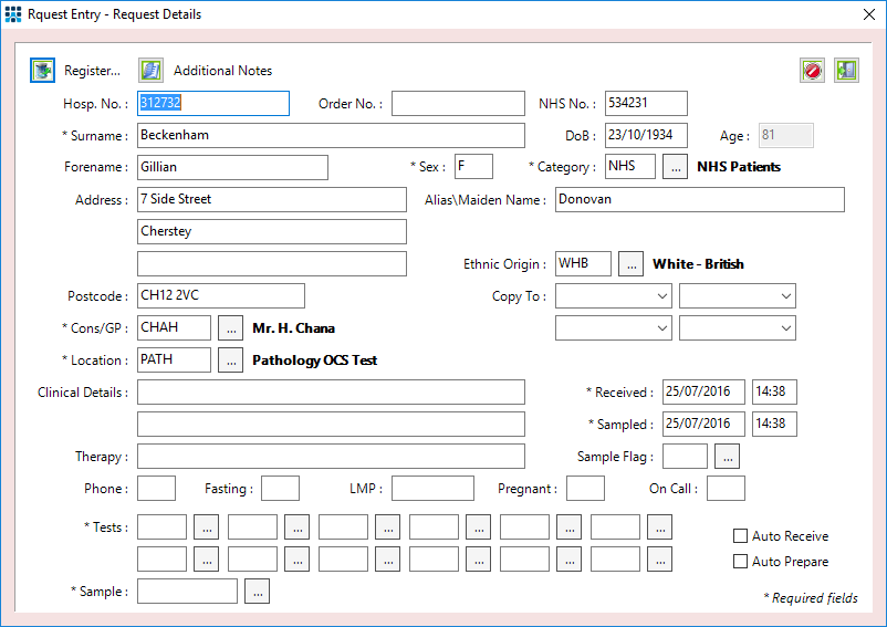 Hospital Pathology Workflow